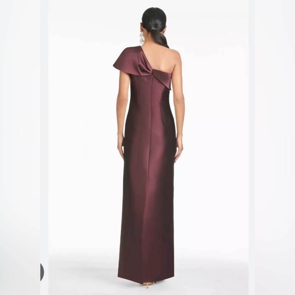 Sachin + Babi INES GOWN in Eggplant size 4 NWT Retail $995 sold out! - Picture 5 of 12